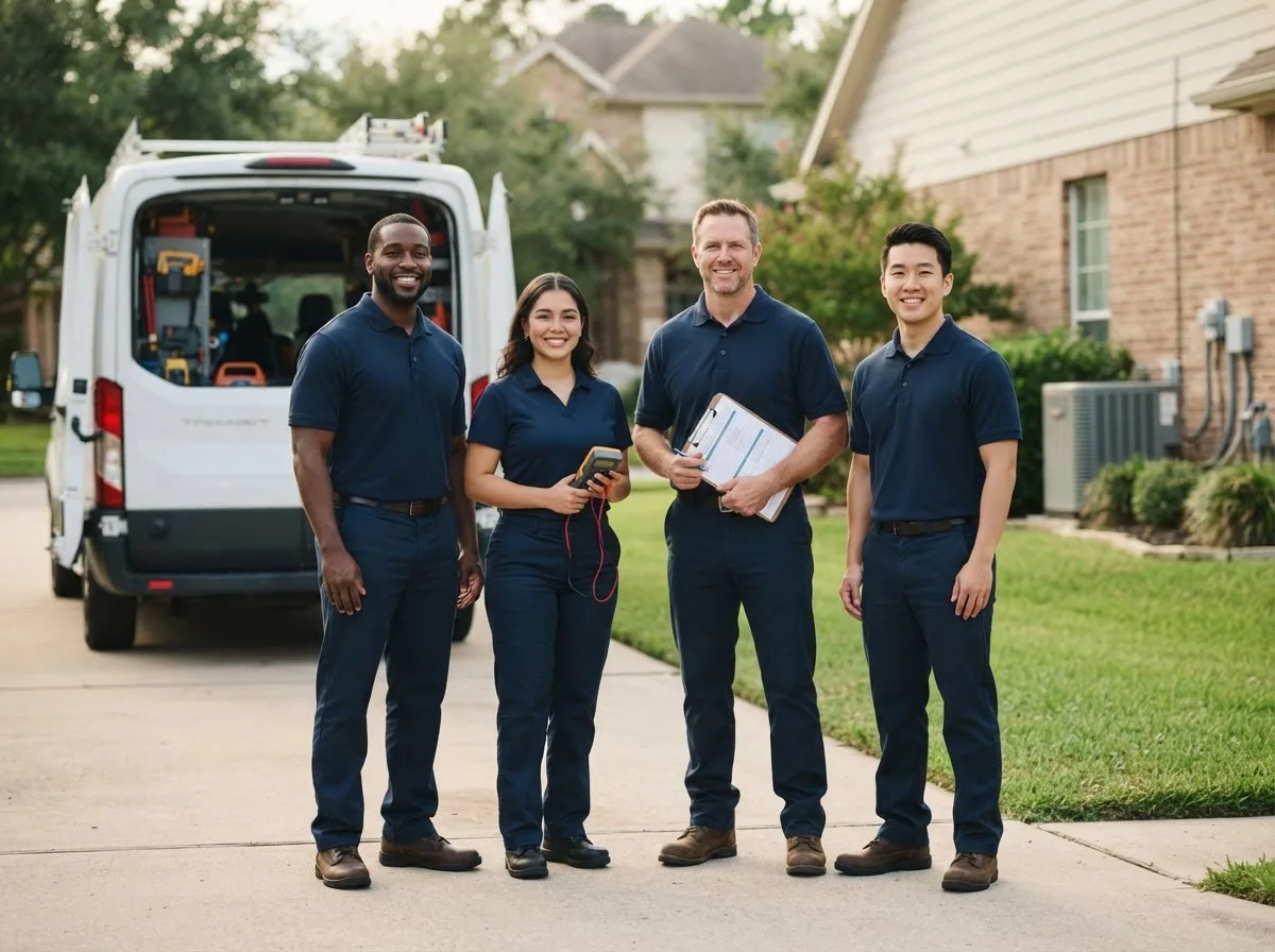Certified HVAC technician near Hatley, WI